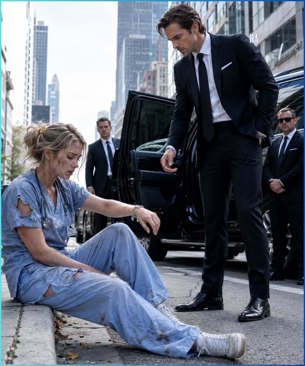 Everyone Drove Past the Beaten Nurse Until a Mafia Boss Stopped His Convoy and Saw the Bracelet on Her Wrist