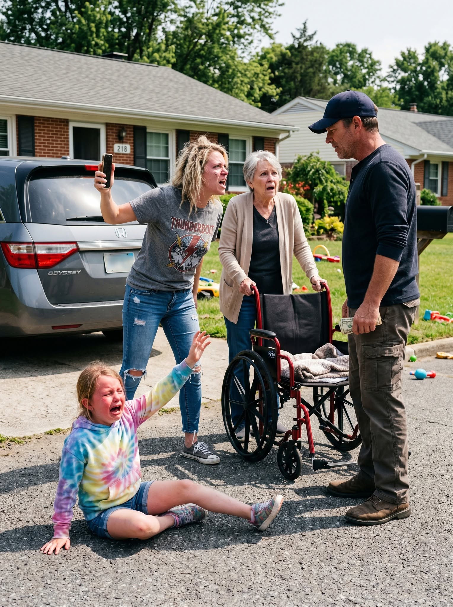 I came home from work and found my disabled daughter crawling on the kitchen floor after my mother-in-law sold her wheelchair and told everyone she was faking it.