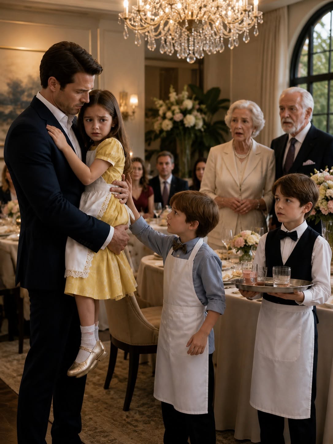 I walked into a family celebration expecting laughter, hugs, and memories. Instead, I found my three children dressed like servants while my own parents mocked them in front of everyone, and the words that echoed across the room changed something inside me forever: "This is exactly what kids with a failure for a father should get used to." In that instant, I realized the people I had spent years trying to please had just crossed a line that could never be erased.
