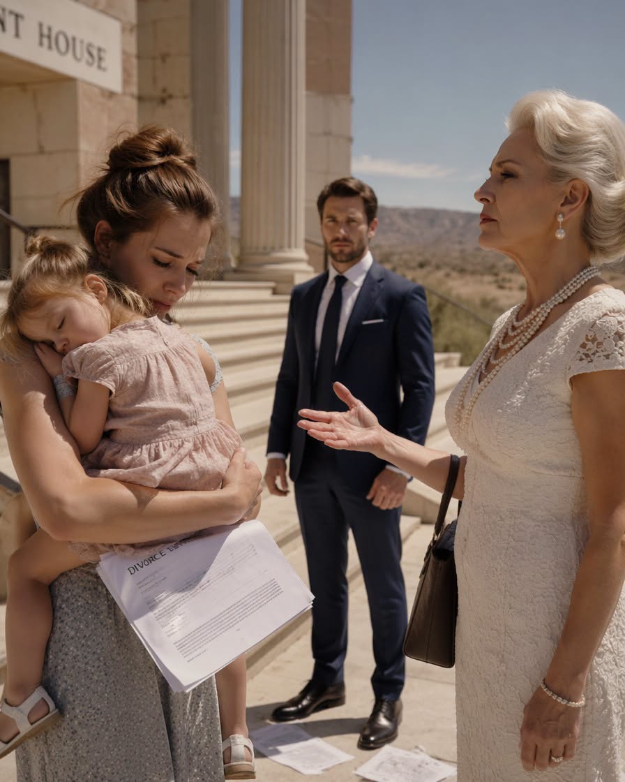 “If You and Your Daughter Die, Do Not Come Running to Us.” My Ex-Mother-in-Law Left Us Outside the Courthouse—Then Ten Years Later, They Returned Begging for the One Thing Only My Daughter Could Give