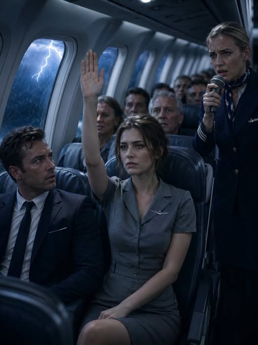 Passengers Laughed When the Cleaner Raised Her Hand—Until They Realized She Was Their Only Hope