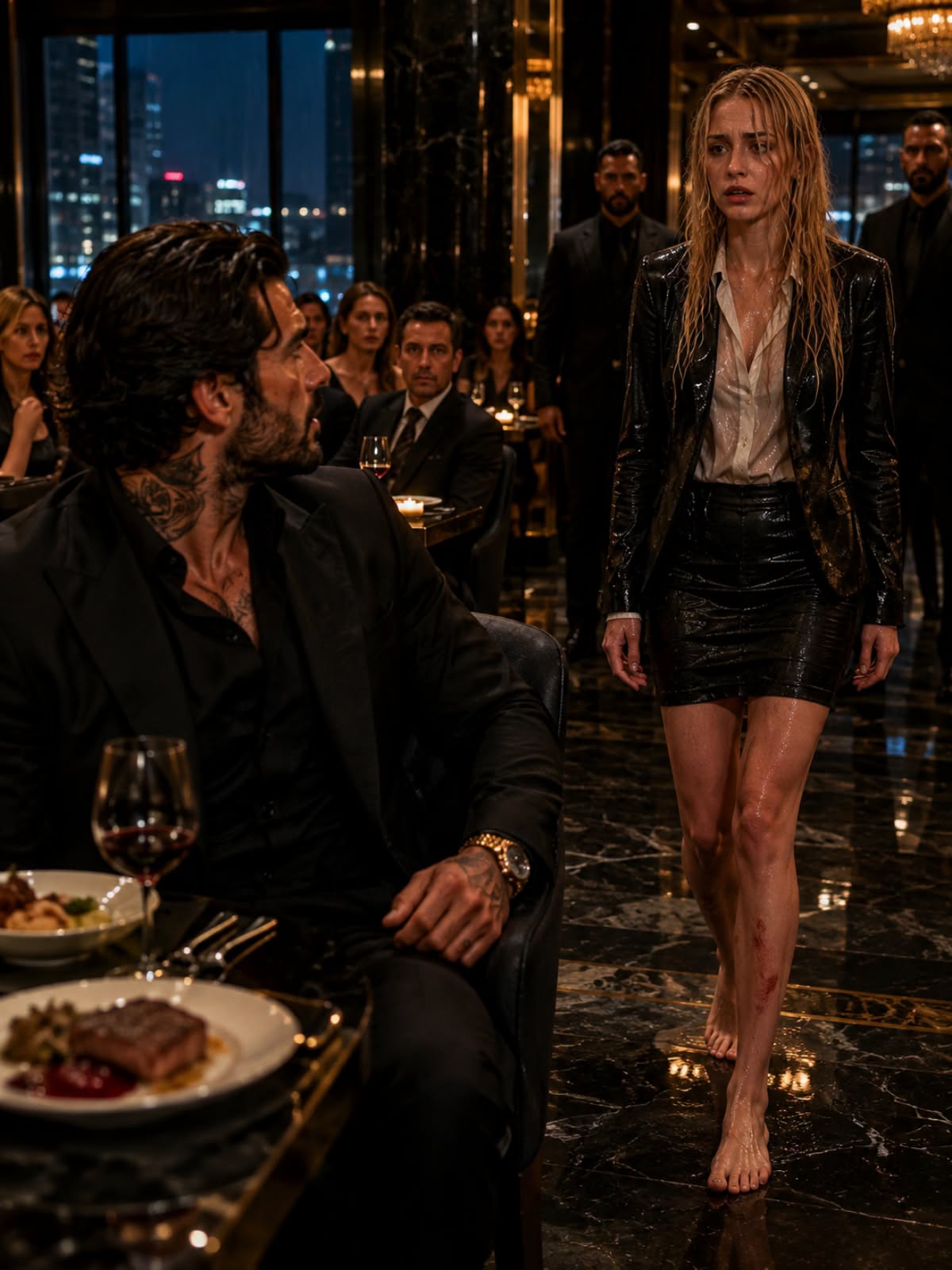 She Apologized for Being Late—Then the Mafia Boss Noticed Her Limp and Knew Something Was Wrong