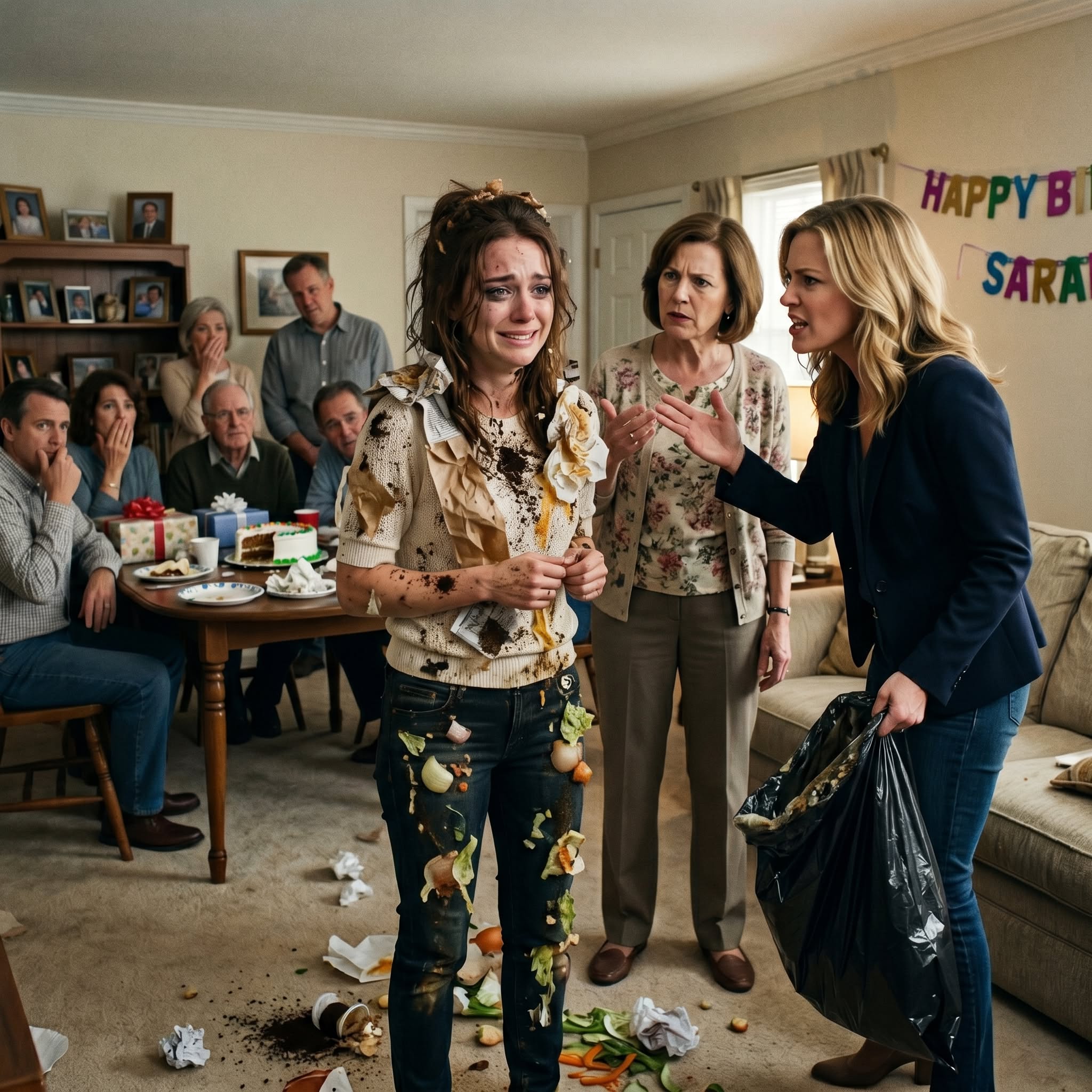 My Sister Dumped Trash on Me at My Birthday and Called Me a Garbage Can — The Next Morning, Her Car Was Gone