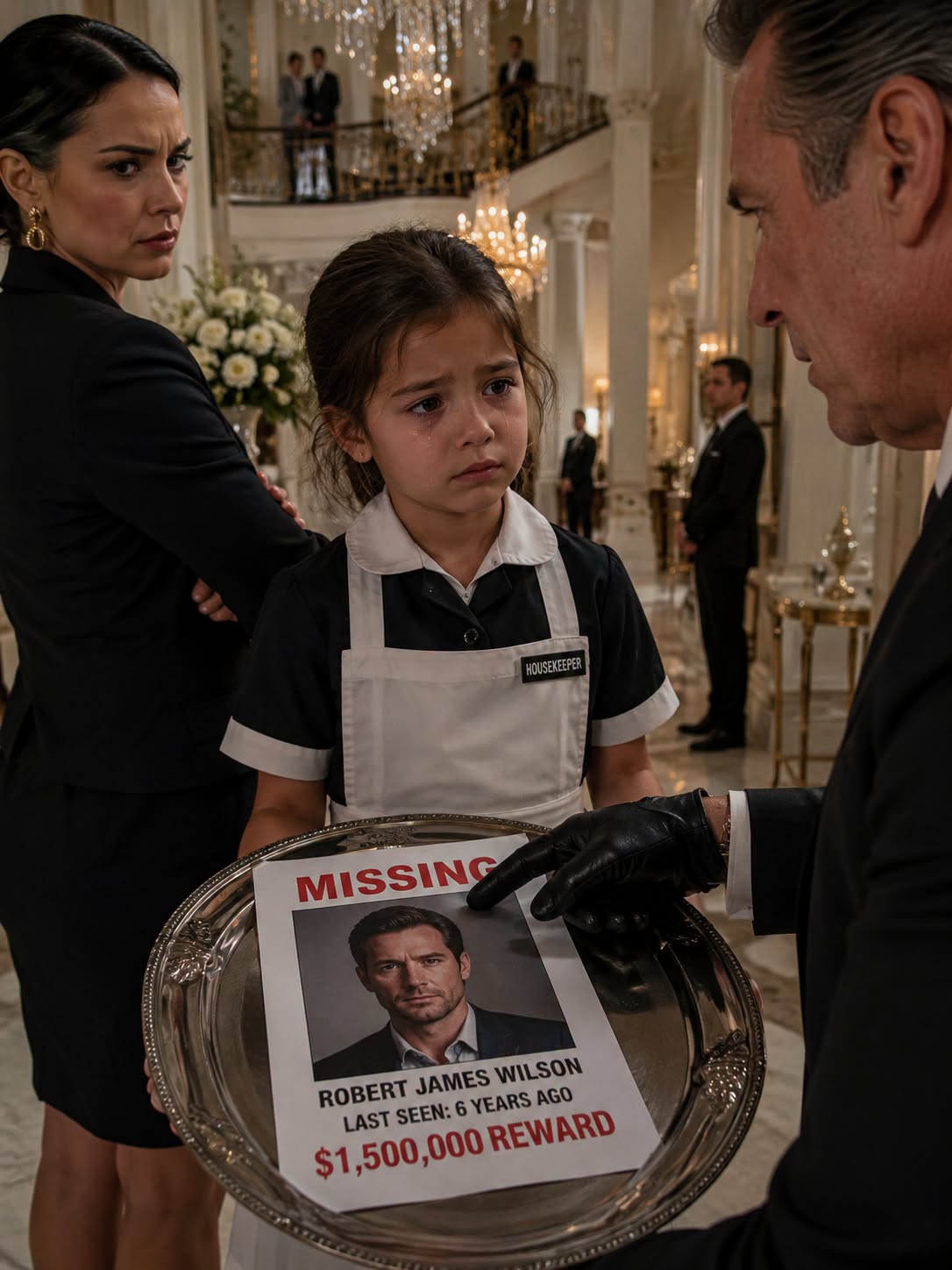 His Housekeeper’s Six-Year-Old Came to Work in Her Place—Then Her Missing Father Put a $1.5 Million Price Beside Her Name