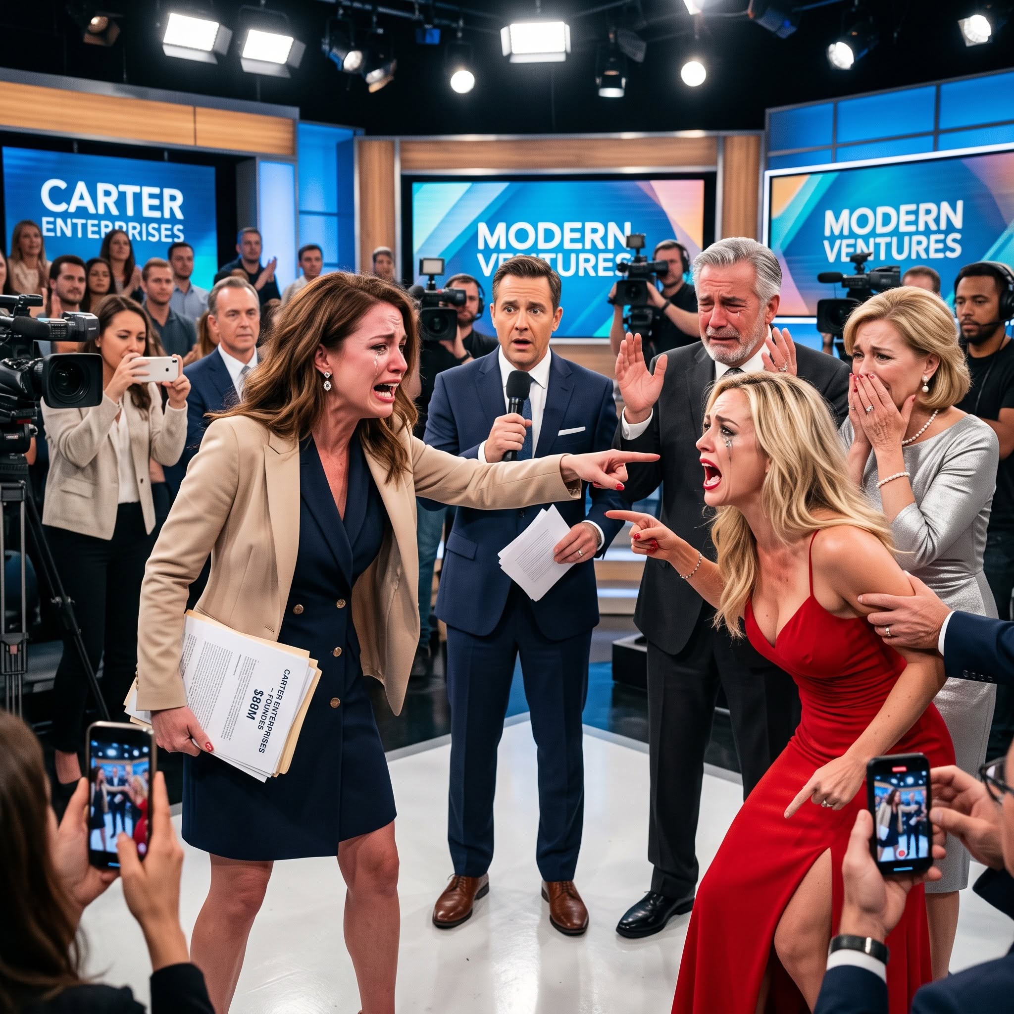 My Stepsister Tried To Kick Me Out Of A TV Interview Because She Was “Embarrassed” By Me — Then The Host Revealed I Was The Founder Who Sold My Company For $80 Million