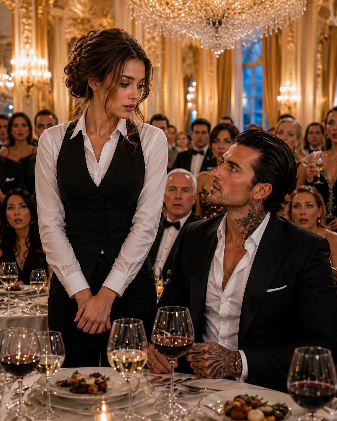 "“She Can’t Even Read the Menu!”—Then the Waitress Answered in Fluent French and Silenced the Mafia Boss
