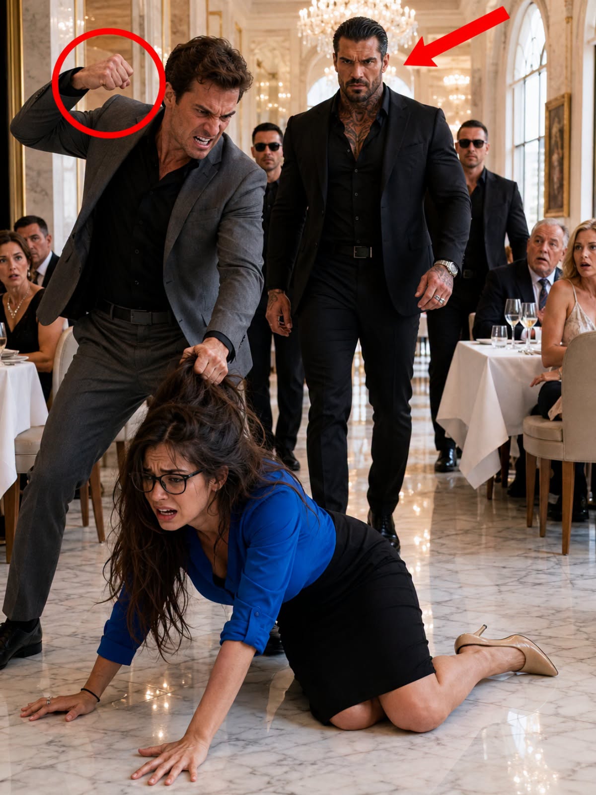 She Was Beaten and Humiliated in the Italian Mafia Boss’s Restaurant—Then He Looked Up and Said, “Bring Her to Me”
