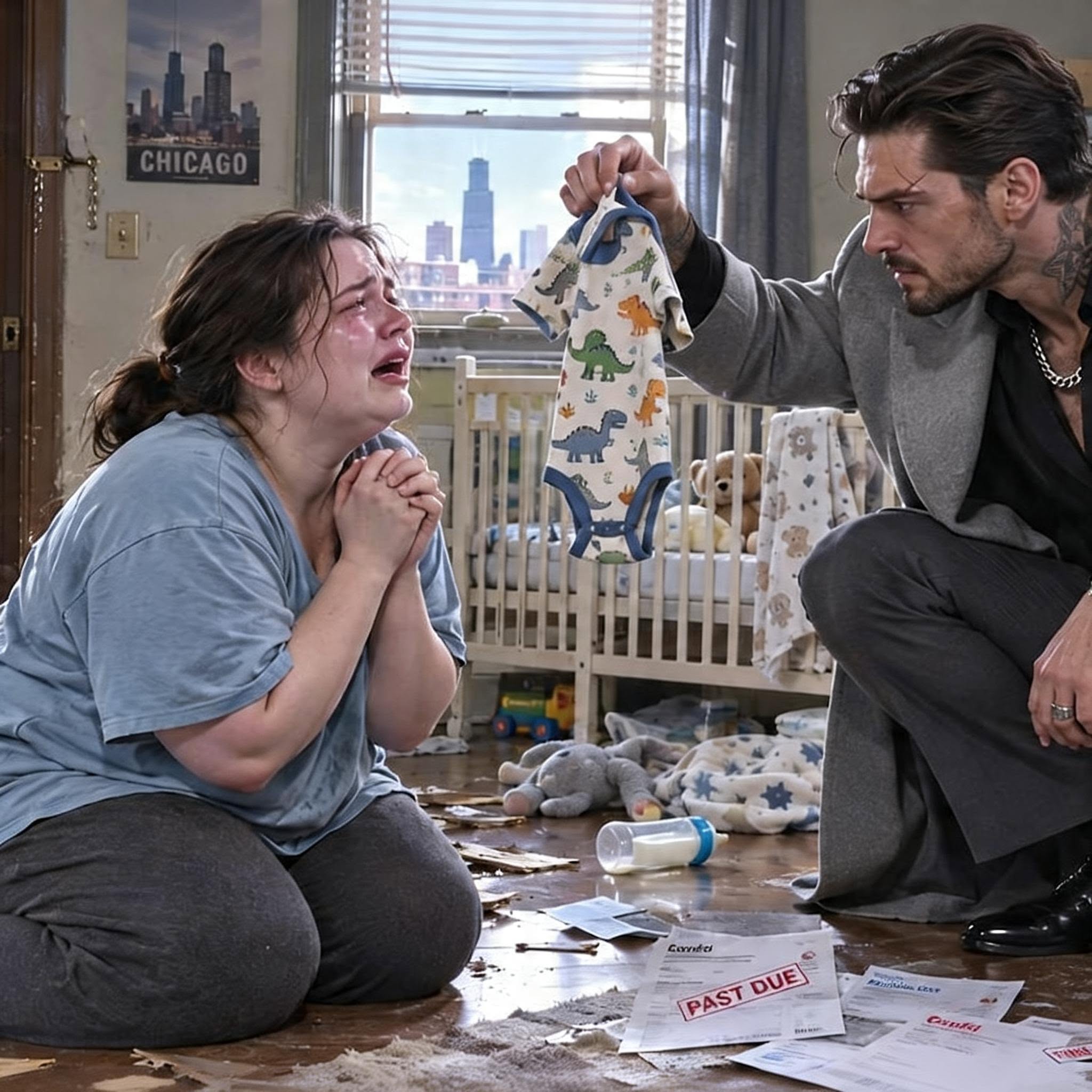 “Please Don’t Hurt My Baby,” The Curvy Single Mom Begged—Then The Mafia Don Dropped To His Knees