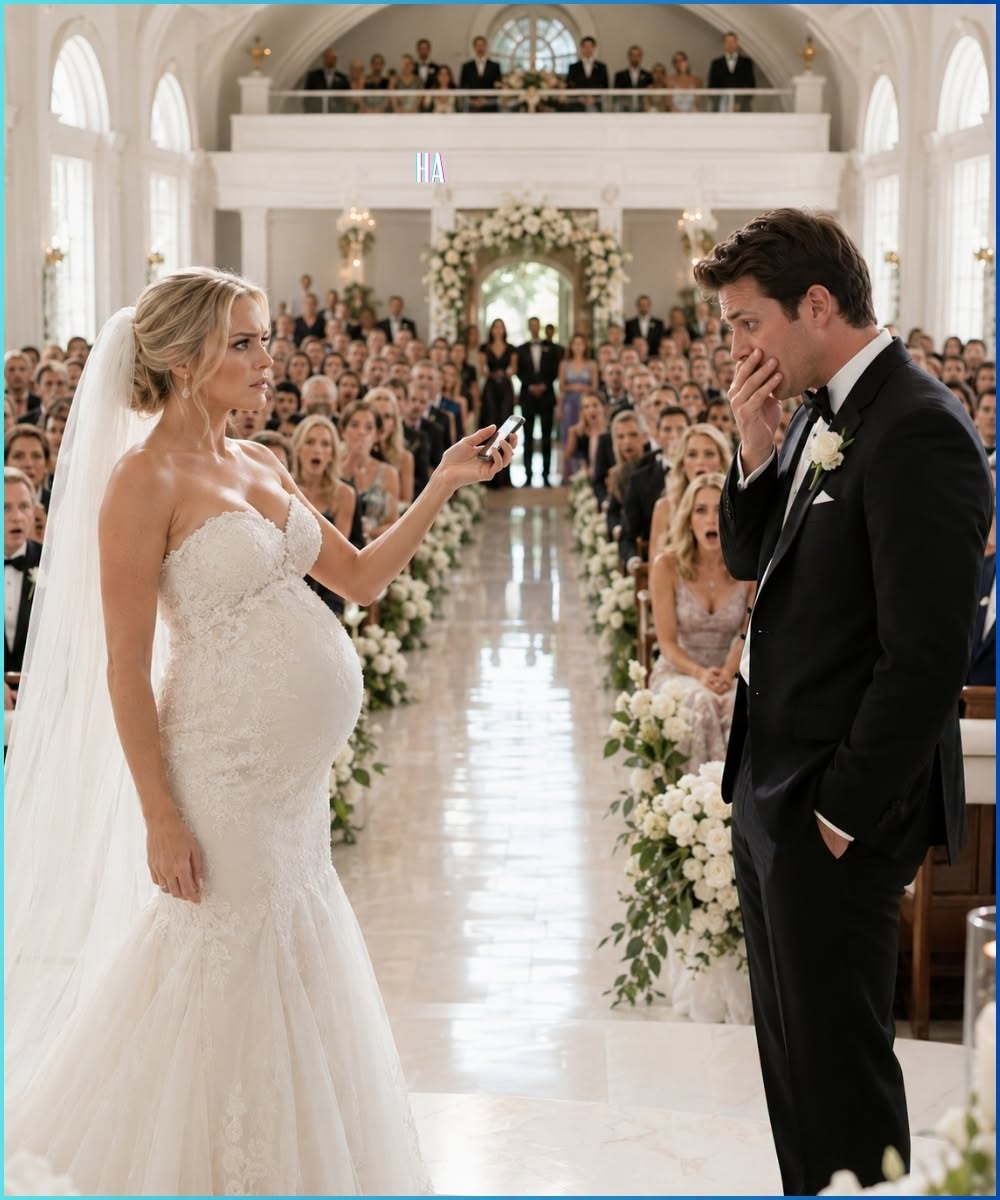 I Played My Baby’s Heartbeat at the Altar and Let 200 Guests Hear What My Fiancé Said When He Thought I Was Too Pregnant to Fight Back