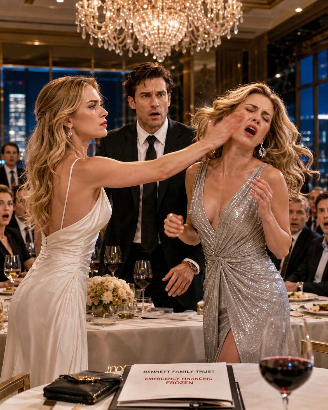 My Husband’s Assistant Slapped Me at Dinner—Then One Slap Back Destroyed Their Entire Empire
