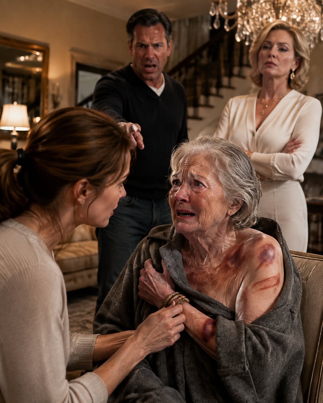 I came home to visit my elderly mother, but when I of