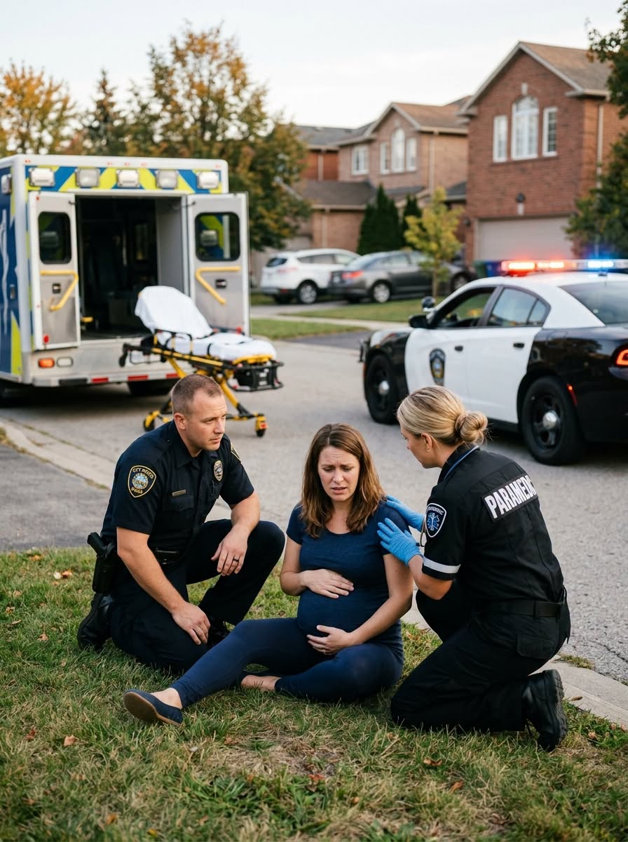 At eight months pregnant, I begged my husband to stop the car because the pain was becoming unbearable. Instead, he left me on the side of the road and accused me of pretending. I was rushed to the hospital. But when he finally returned home, my father had already changed the locks.