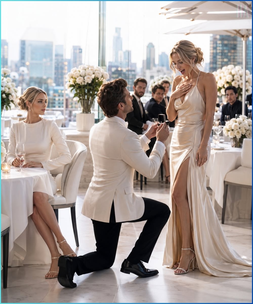 HE PROPOSED TO HIS MISTRESS IN PUBLIC, BUT HIS WIFE’S SILENCE BECAME THE REVENGE THAT DESTROYED HIM