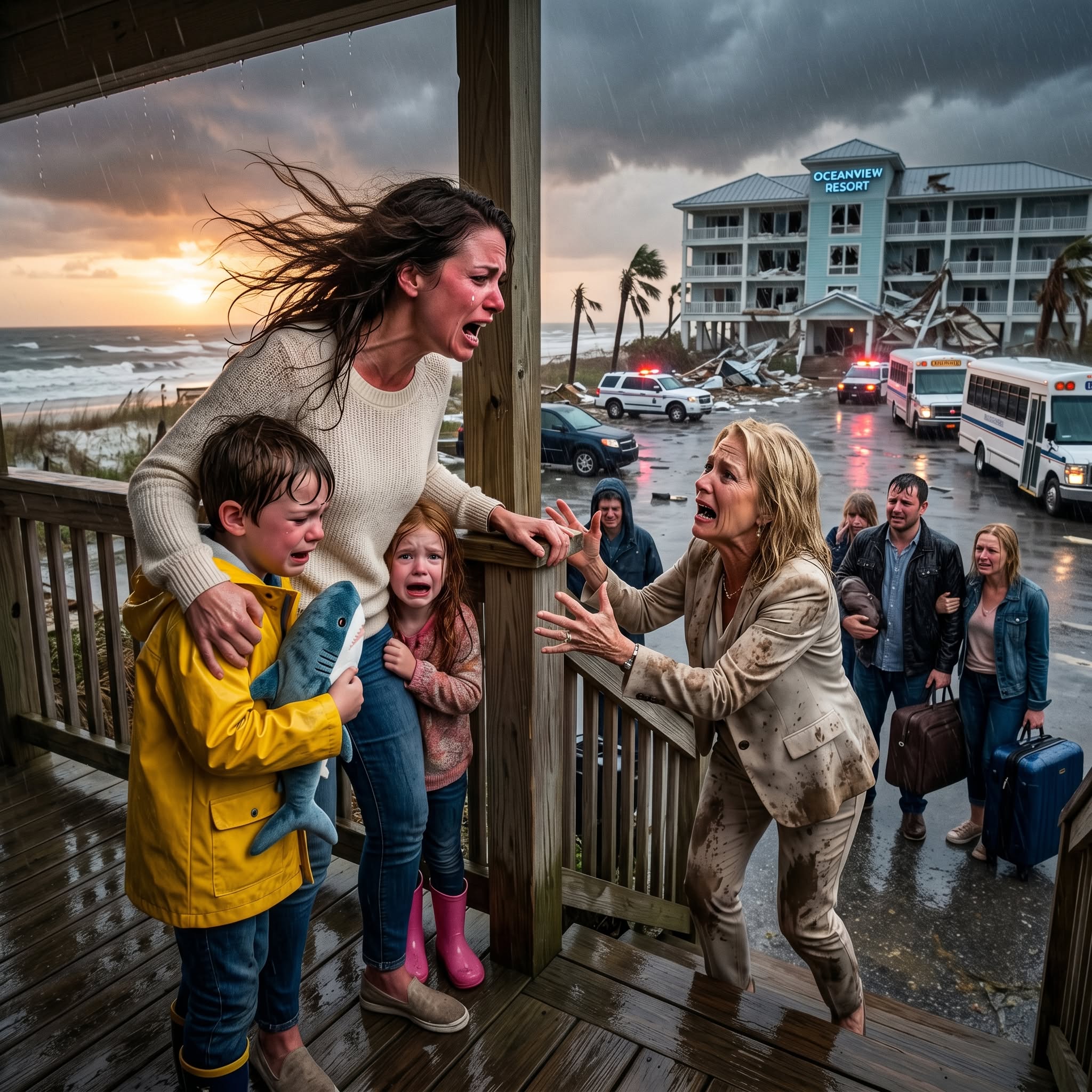“My MIL Banned My Kids From the Family Beach Vacation — But After a Hurricane Destroyed Their Resort, They Came Begging to Stay at Our Beach House.”