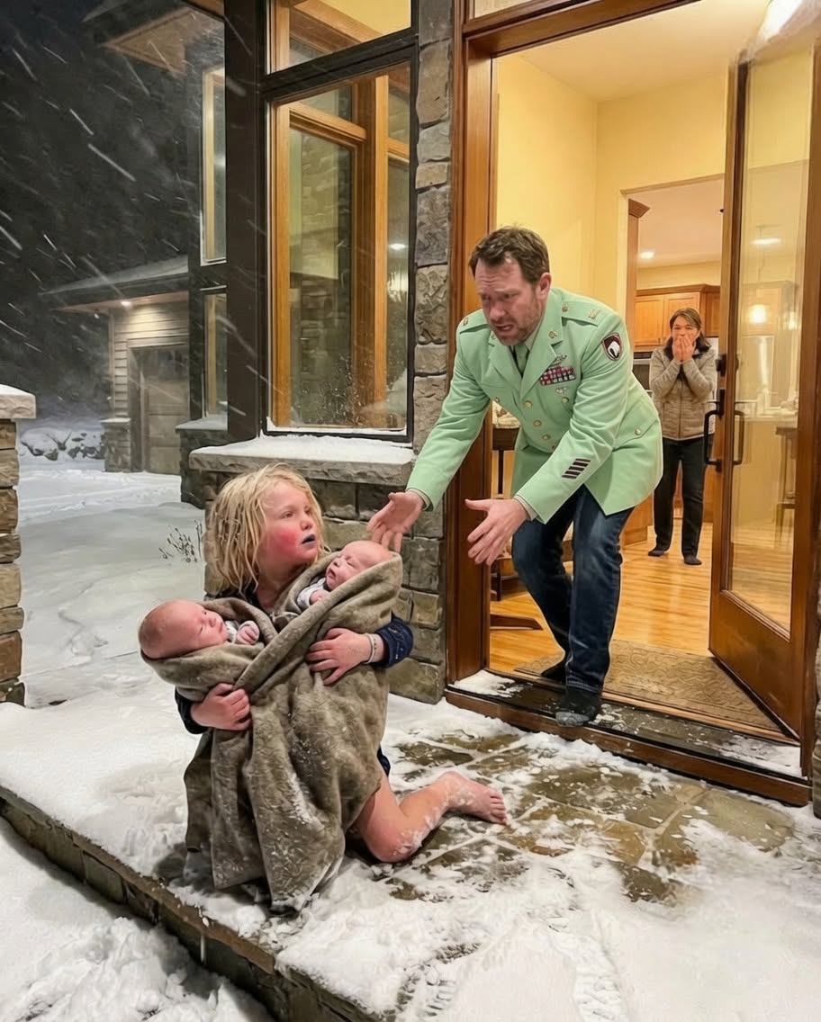 👍 A five-year-old girl carried two babies through a blizzard, and when her millionaire uncle opened the door, the bracelet in her frozen hand destroyed every lie he had believed for seven years