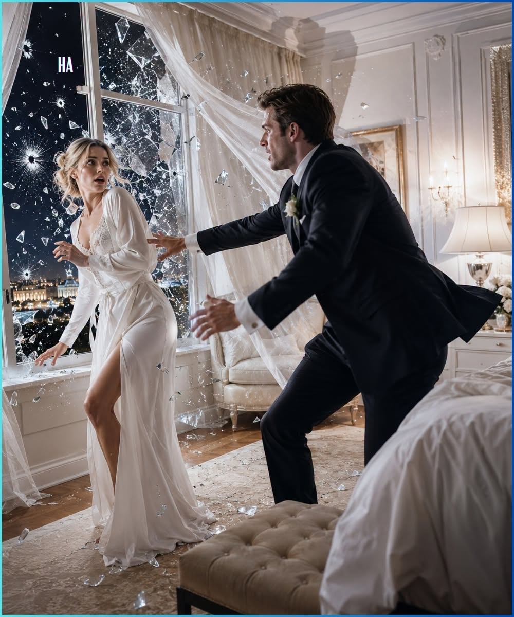 he said he didn’t need his bride, then lost his mind when bullets shattered her window