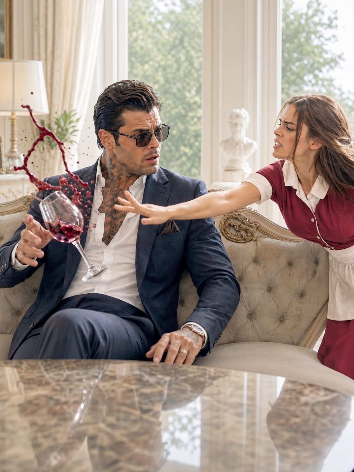 My Mafia Boss Had Been Going Blind for Five Months—Then I Knocked the Whiskey From His Hand and Told Him Someone Inside His Own House Was Doing It