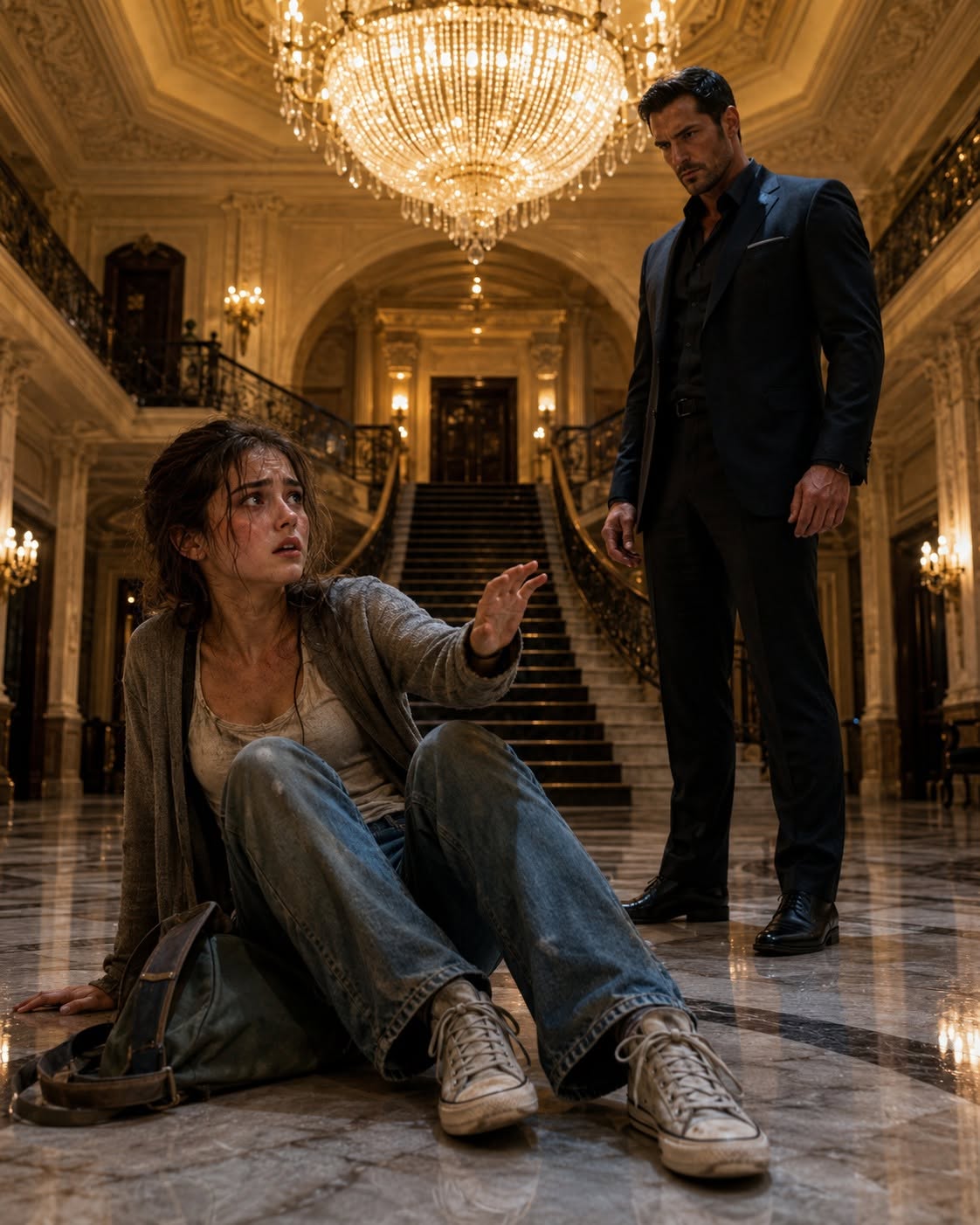 I got into the wrong black car without looking—and woke up in the arms of the most feared man in New York. By then, the city was miles behind us, my phone was nearly dead, and a stranger in an expensive suit was carrying me through a mansion like I belonged to him. I should have screamed the moment I opened my eyes. Instead, I stared into Rocco Marchetti’s cold, dark gaze and wondered whether exhaustion had just delivered me straight into the hands of the Mafia.