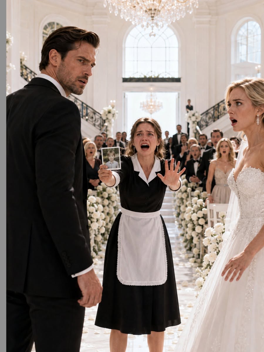 He Was Hours From Marrying the Woman Who Promised to Unite His Empire Until the Maid Everyone Ignored Revealed What She Had Been Hiding for Three Years
