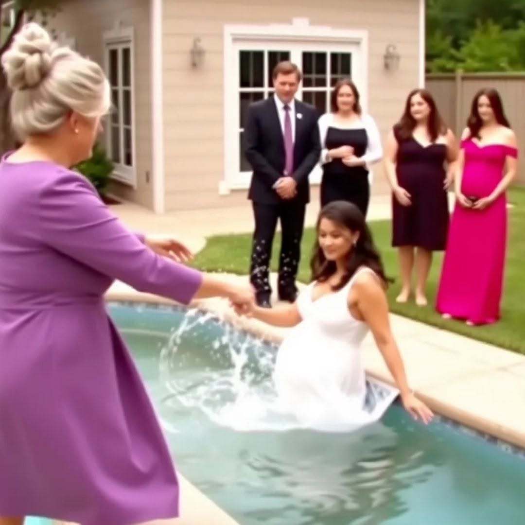 "After ten years of infertility, I found out I was pregnant a day before the divorce. But my MIL screamed I was lying to get money and pushed me into the pool. I woke up in the hospital—and got a surprise she’ll never forget."