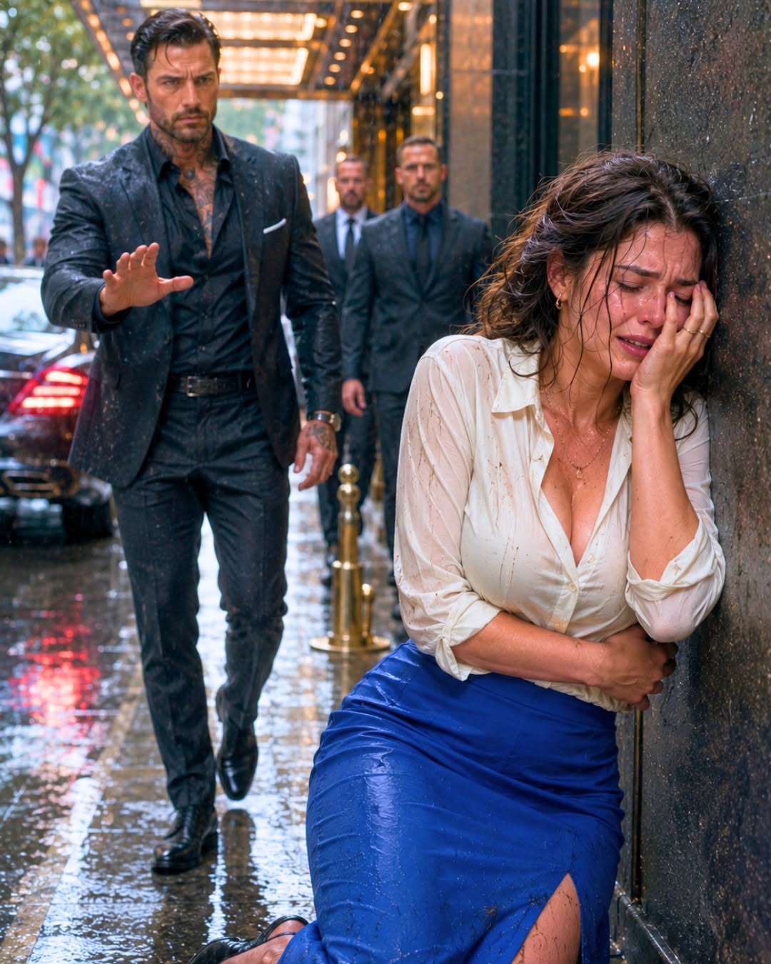 The Mafia Boss Found Her Broken and Crying Outside His Club — Then He Learned Who Had Ruthlessly Hurt Her