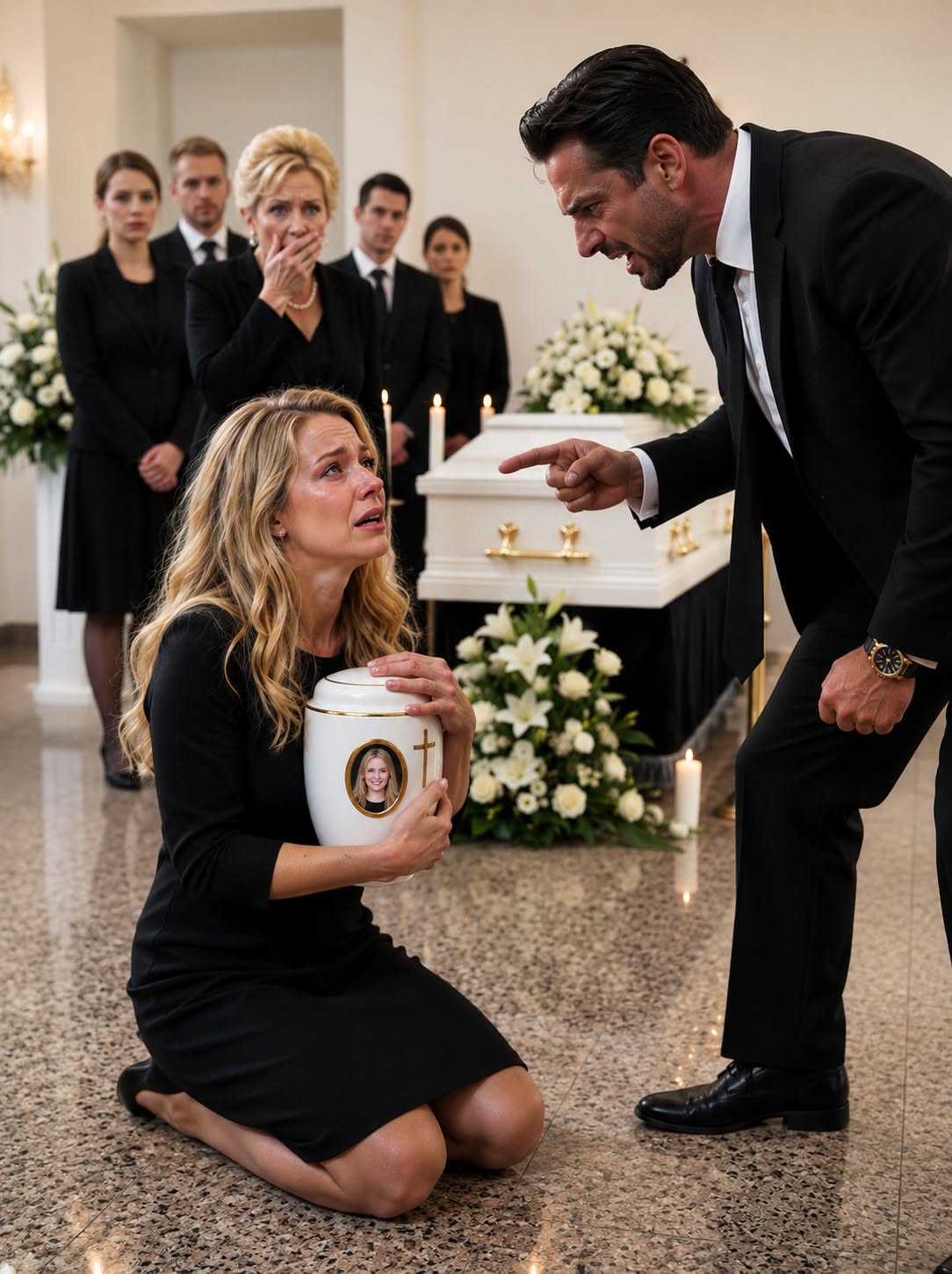 I left the hospital carrying my daughter’s ashes when my husband finally called from beside his mistress and said coldly, “The bill is paid. Stop bothering me.”
