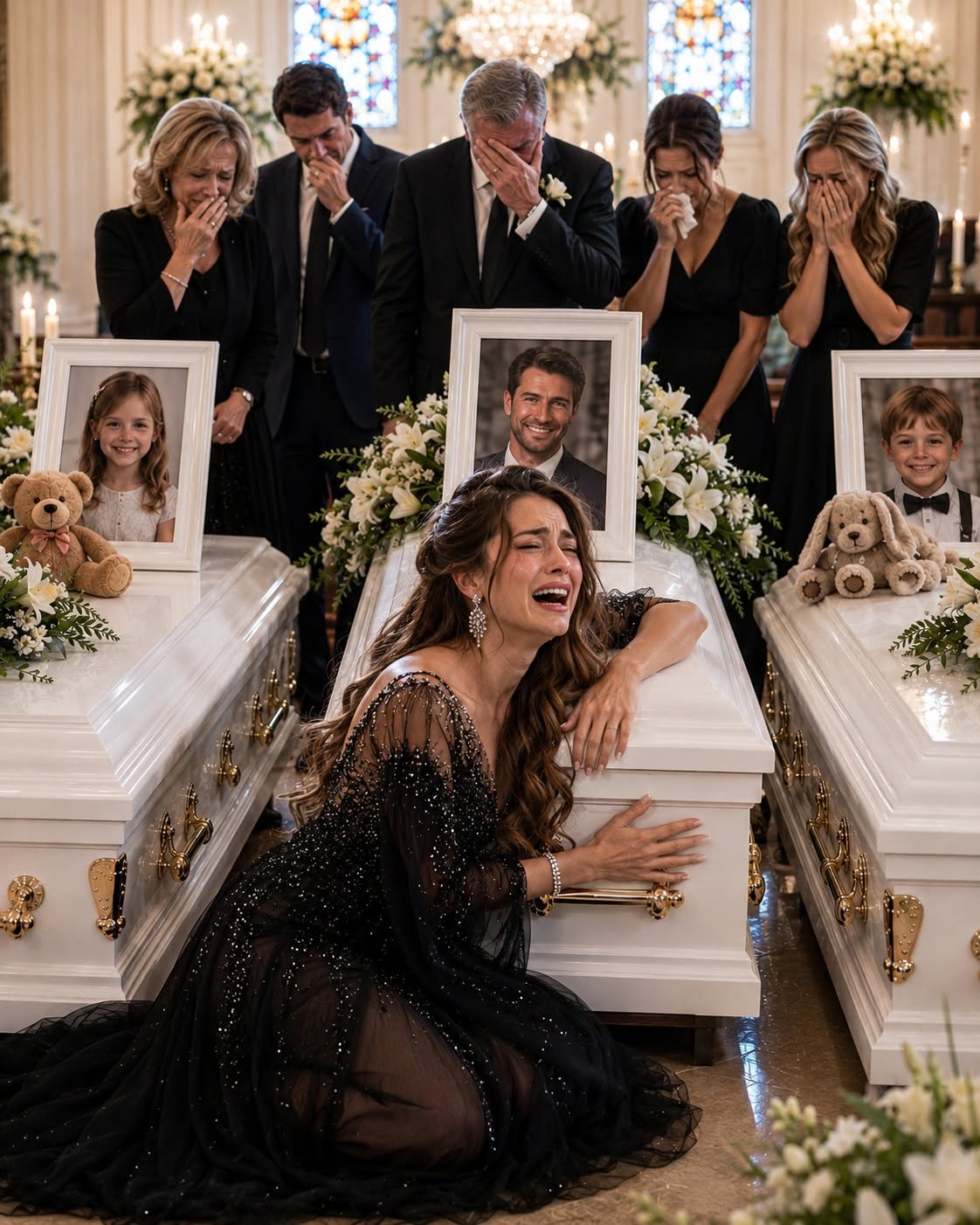 My parents skipped the funeral of my husband and two children because celebrating my sister’s birthday mattered more to them. Six months later, after ignoring me through the darkest season of my life, one headline with my name and $18.7 million in it suddenly made my entire family remember where I lived.