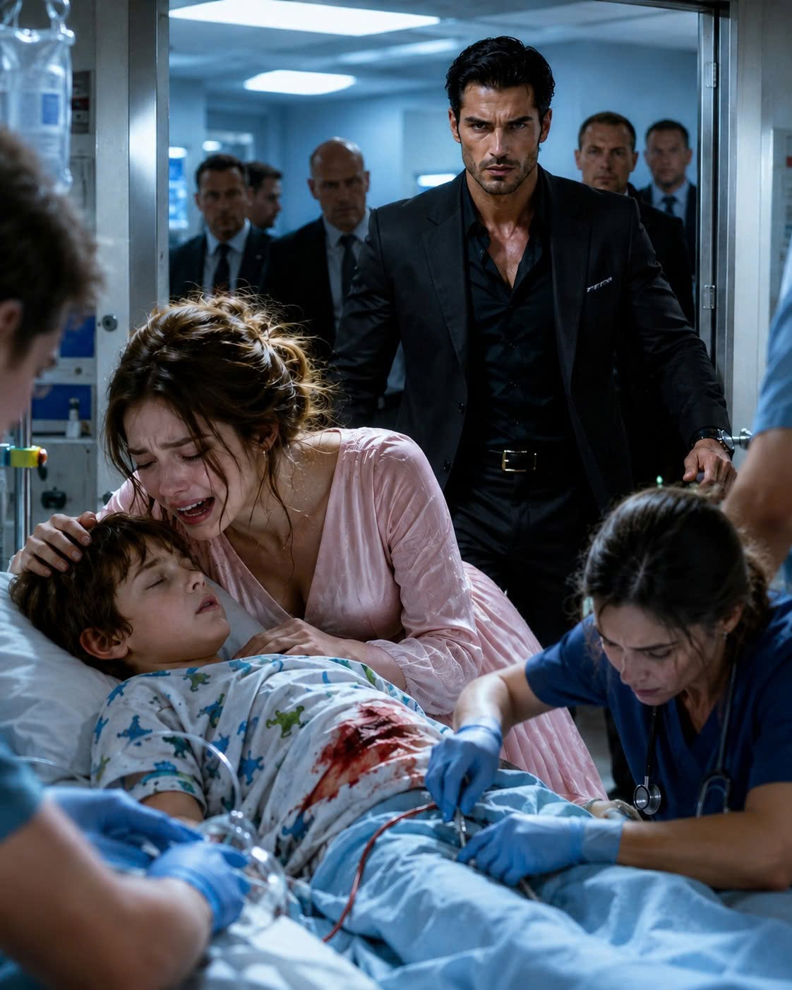 Every door in the hospital locked the moment my son’s blood test exposed a secret I had buried for seven years. Then a red warning appeared beside his name, and one terrifying message told me the most dangerous mafia boss in America was already on his way.