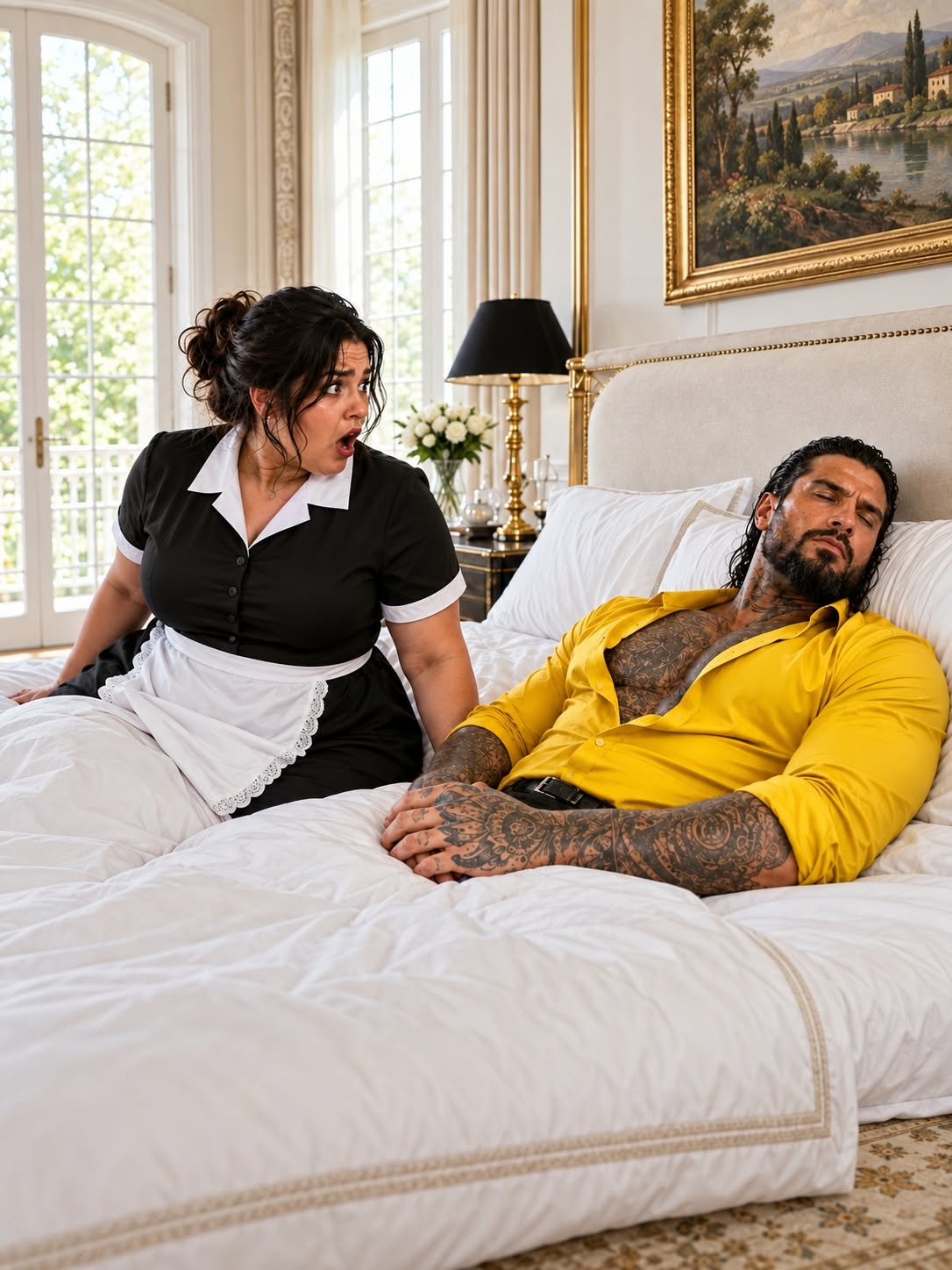 I Woke in the Mafia Boss’s Bed With His Hand on My Hip—Then a Camera File and One Missing Security Log Revealed Who Put Me There