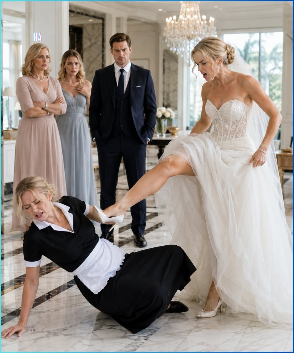 The Billionaire’s Bride Kicked a Maid, but the Move That Followed Exposed a Secret He Had Buried for Six Years