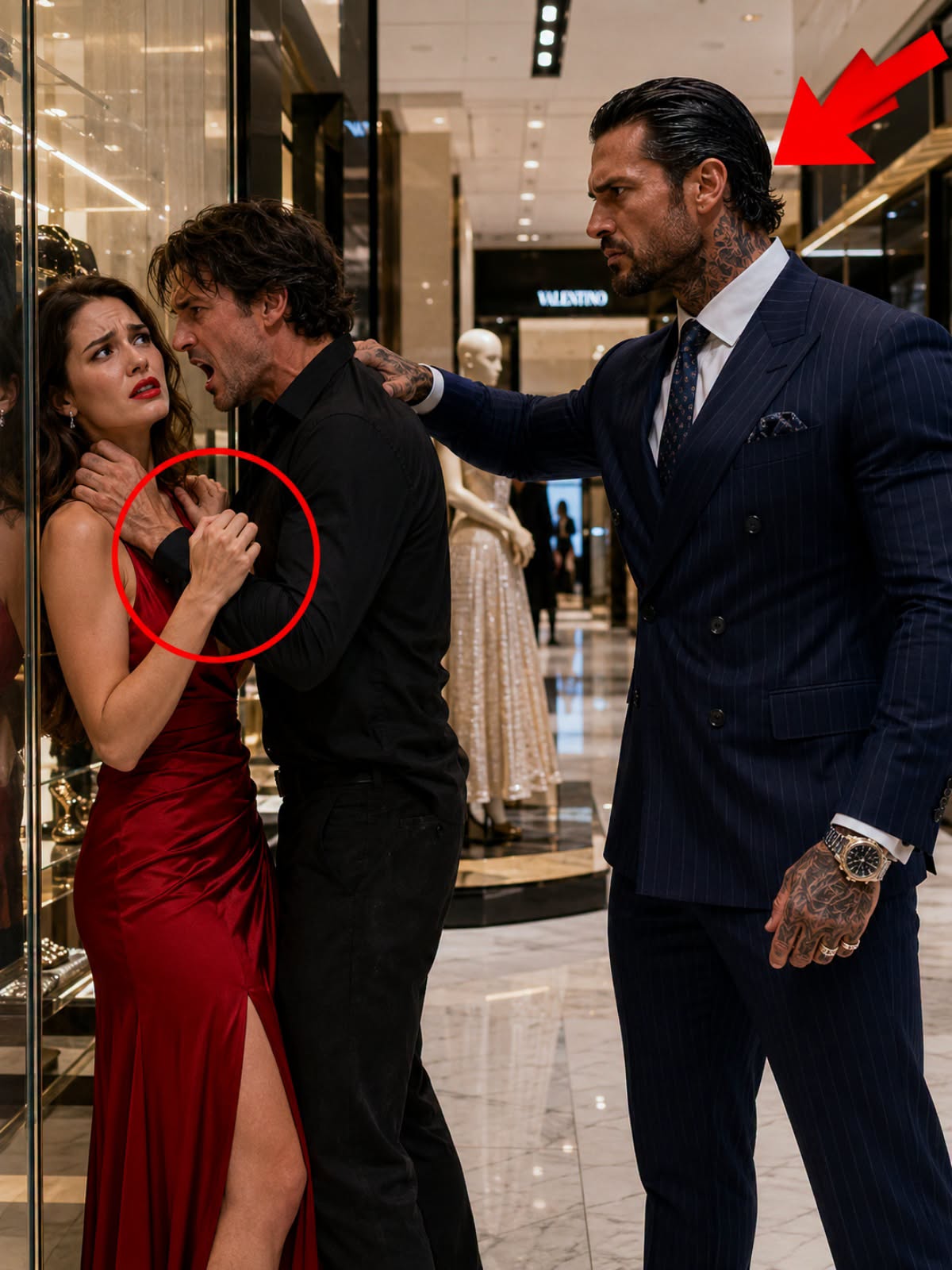 Her Abusive Ex-Husband Grabbed Her Throat at the Mall—Unaware the Mafia Boss Was Watching From Across the Floor