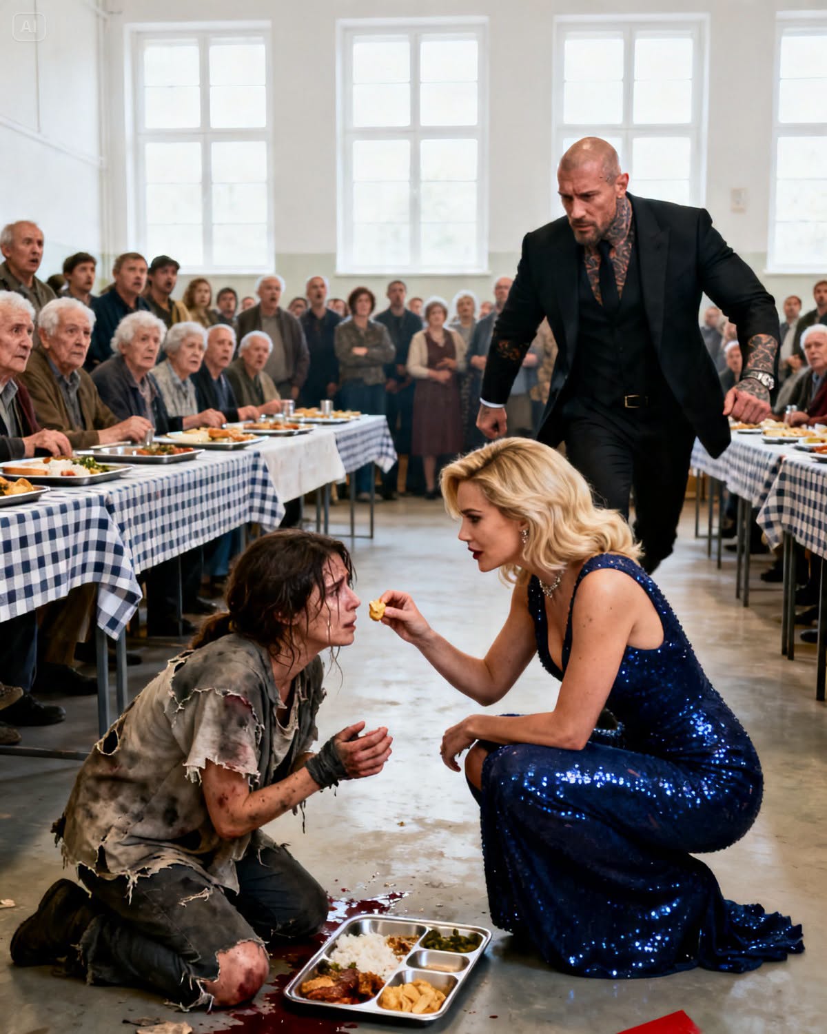 His Mistress Publicly Mocked a Homeless Girl—Then the Mafia Boss Stood Up and Silenced the Restaurant