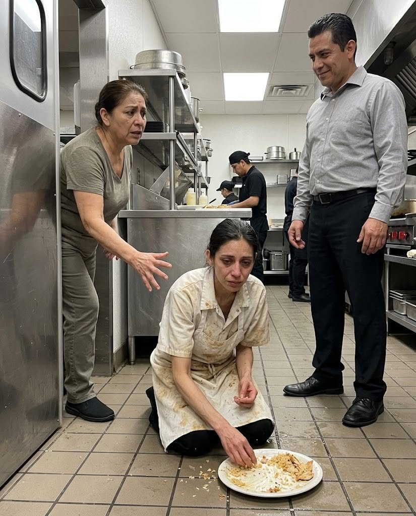 I Found My Daughter Eating Food From Customers’ Dirty Plates — Her Husband Just Stood There Smiling