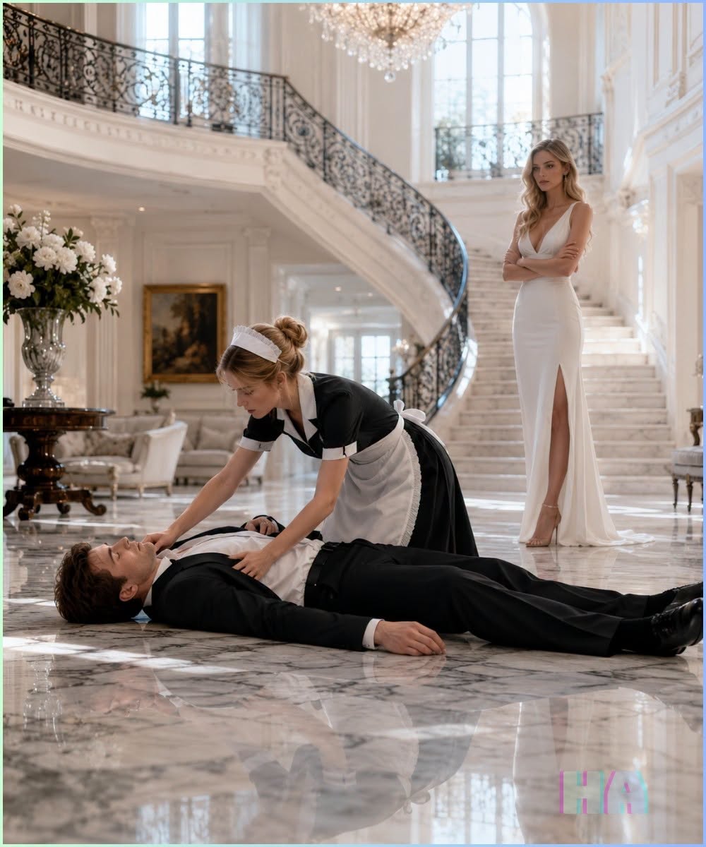 The Billionaire Pretended to Be Dying on His Marble Floor and What His Maid Did Exposed the Woman He Was About to Marry