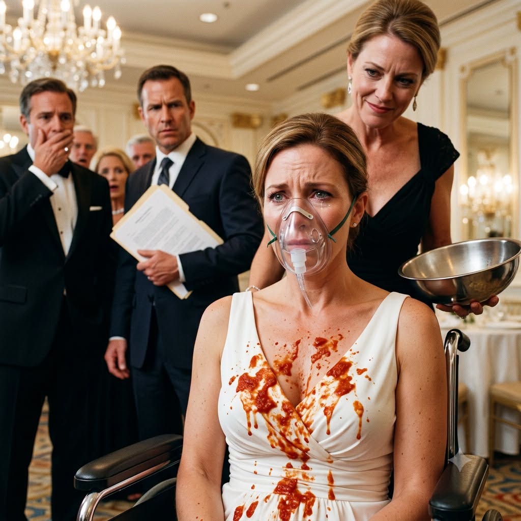 The meat sauce burned my skin as I struggled for air behind my allergy mask. Vanessa smiled and whispered, “Once you’re gone, I’ll have your husband, your house, and his millions.” Daniel said nothing. I didn't either. I simply nodded to my attorney across the ballroom. Seconds later, Marcus announced, “The forensic audit is complete.” Vanessa froze. They thought they were destroying a helpless wife. They had actually exposed themselves to the woman who controlled their fortune.