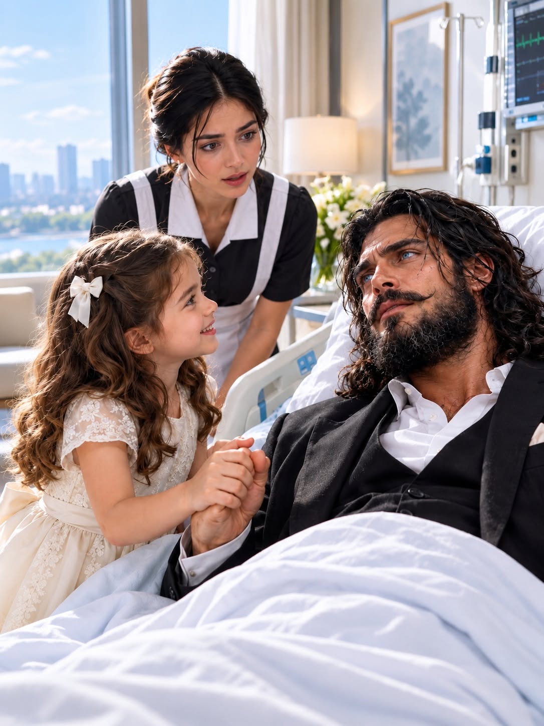 “You Are My Sunshine,” the Maid’s Little Girl Sang to the Comatose Mafia Boss—Then He Woke Up