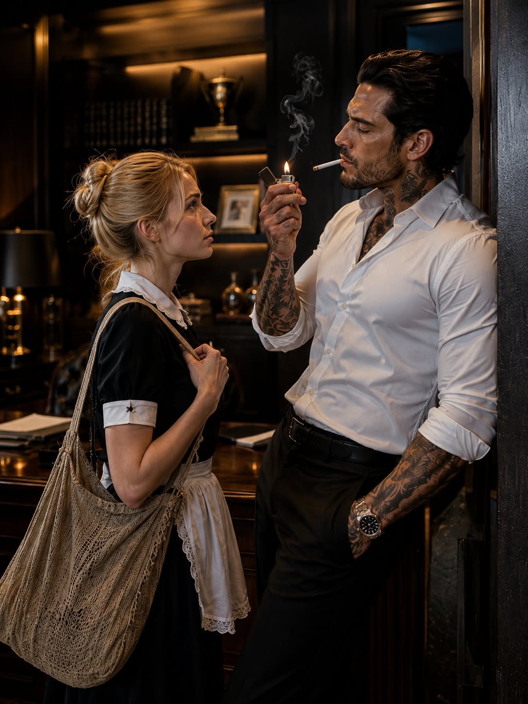 I Told the Mafia Boss I Had a Date—He Lit a Cigarette in Silence, but the Restaurant’s Wine Label Exposed Who Had Been Watching Us Both