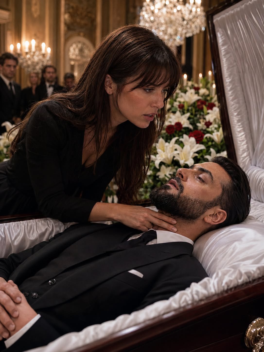 I Was Ordered to Fix the Flowers Beside a Crime Boss’s Casket—Then I Felt the Pulse No One Else Had Checked
