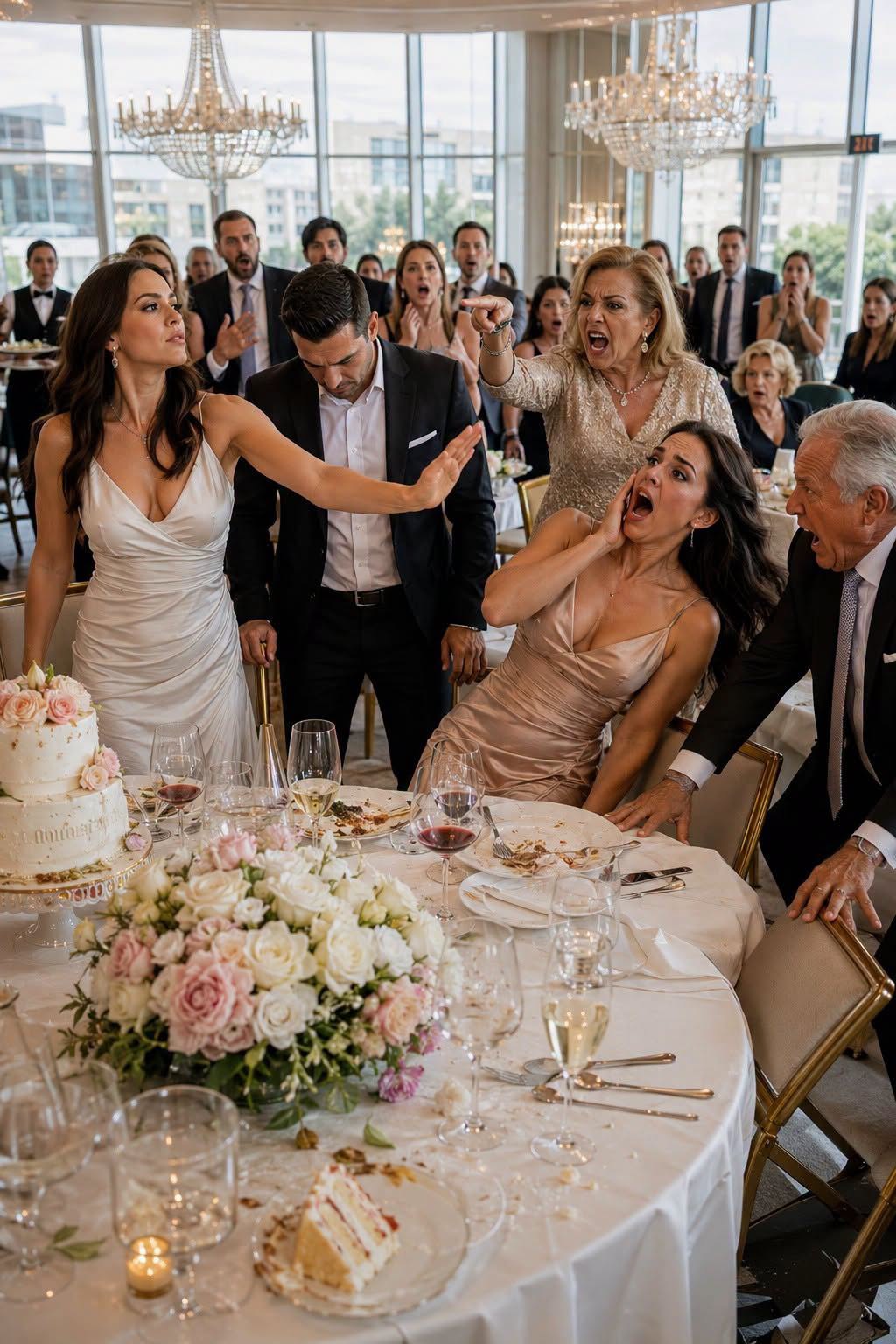 My Sister-In-Law Slapped Me At My Own Anniversary Dinner For Serving Myself Before Her. “You Forget Your Place In This Family,” She Snapped, While My Husband Just Looked Away. I Set Down My Fork And Slapped Her Back.