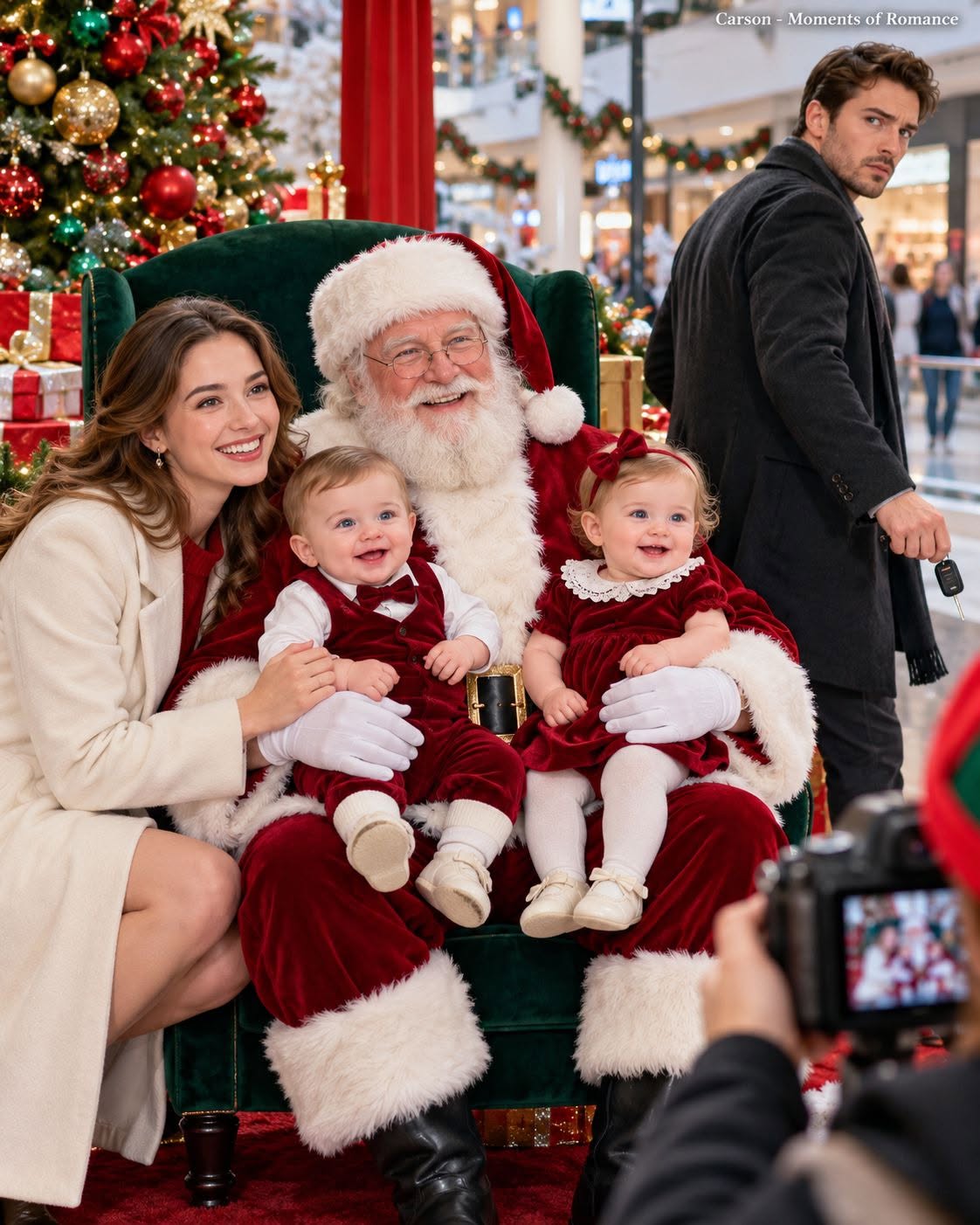 My Husband Left Me At The Mall With Our 8-Month-Old Twins After Their First Santa Photo, Saying He Was Just Going To Warm Up The Car — Three Hours And 47 Unanswered Calls Later, The Retired Family Court Judge Playing Santa Walked Over, Looked At My Phone, And Said, “This Isn’t A Misunderstanding Anymore.”