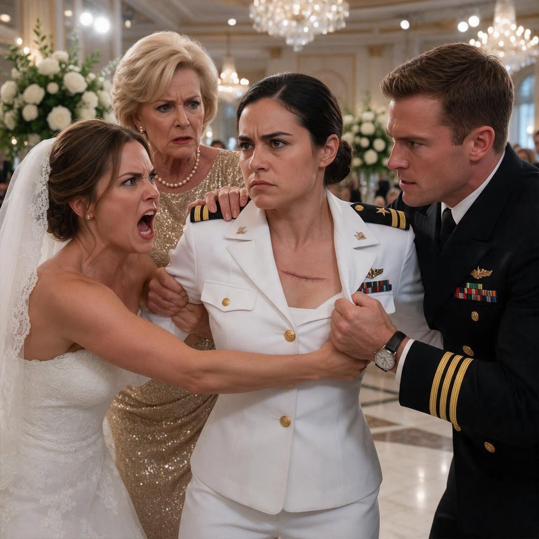 My sister called me the Navy’s decorated file clerk in front of 240 wedding guests, then ordered security to drag me out of the ballroom.