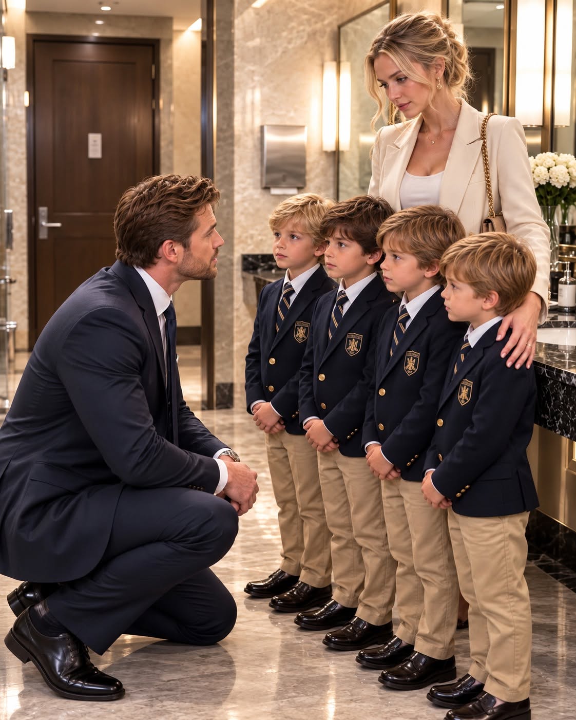 Hours Before I Was Supposed to Propose to Another Woman, Four Six-Year-Old Boys Walked Into a Restaurant Bathroom Looking So Much Like Me I Couldn’t Move.