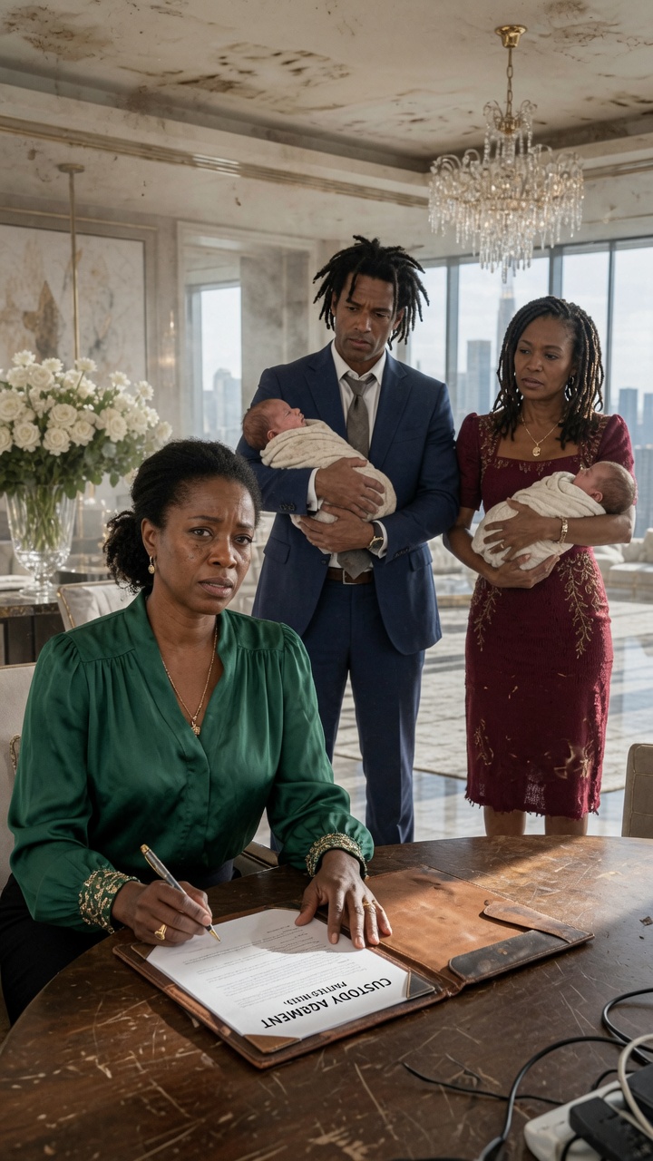 My Husband Paid Me $50 Million to Divorce Him So He Could Marry the Woman Carrying His Twins—But After I Signed and Flew to California, One Message Made His Mother Cross the Country to Bring Me Back...