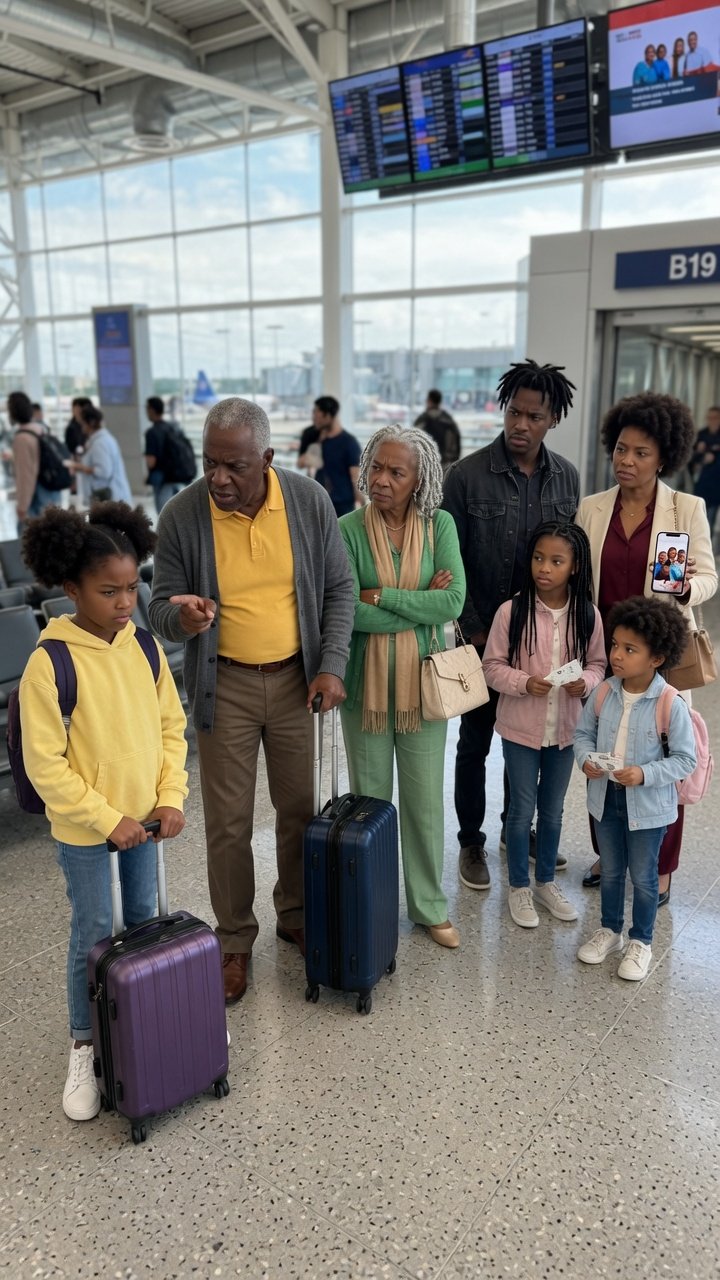 "Mom, Grandma And Everyone Else Got On The Plane Without Me." My Nine-Year-Old Daughter Whispered Those Words From Gate B19 While Five Adults Enjoyed Their First-Class Seats.