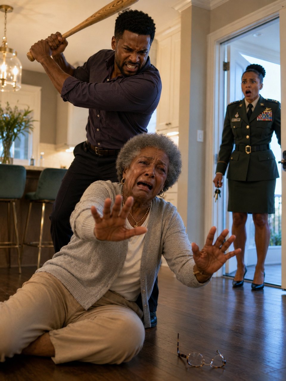 At 2:27 in the morning, my 71-year-old mother called me from a police station and whispered, "Your husband h\*t me with a baseball bat." After 15 years of marriage, I didn't scream.