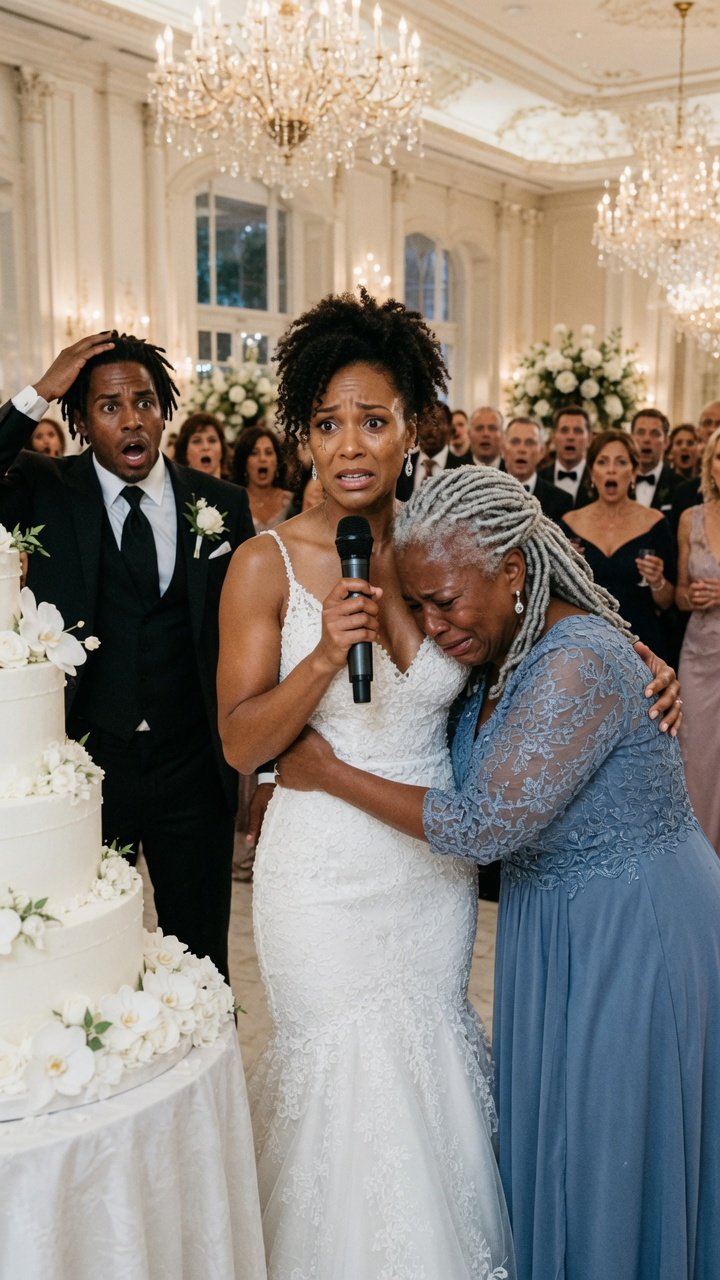 At our extravagant wedding, my rich groom tossed a crisp $100 bill onto the floor for my mom to retrieve.