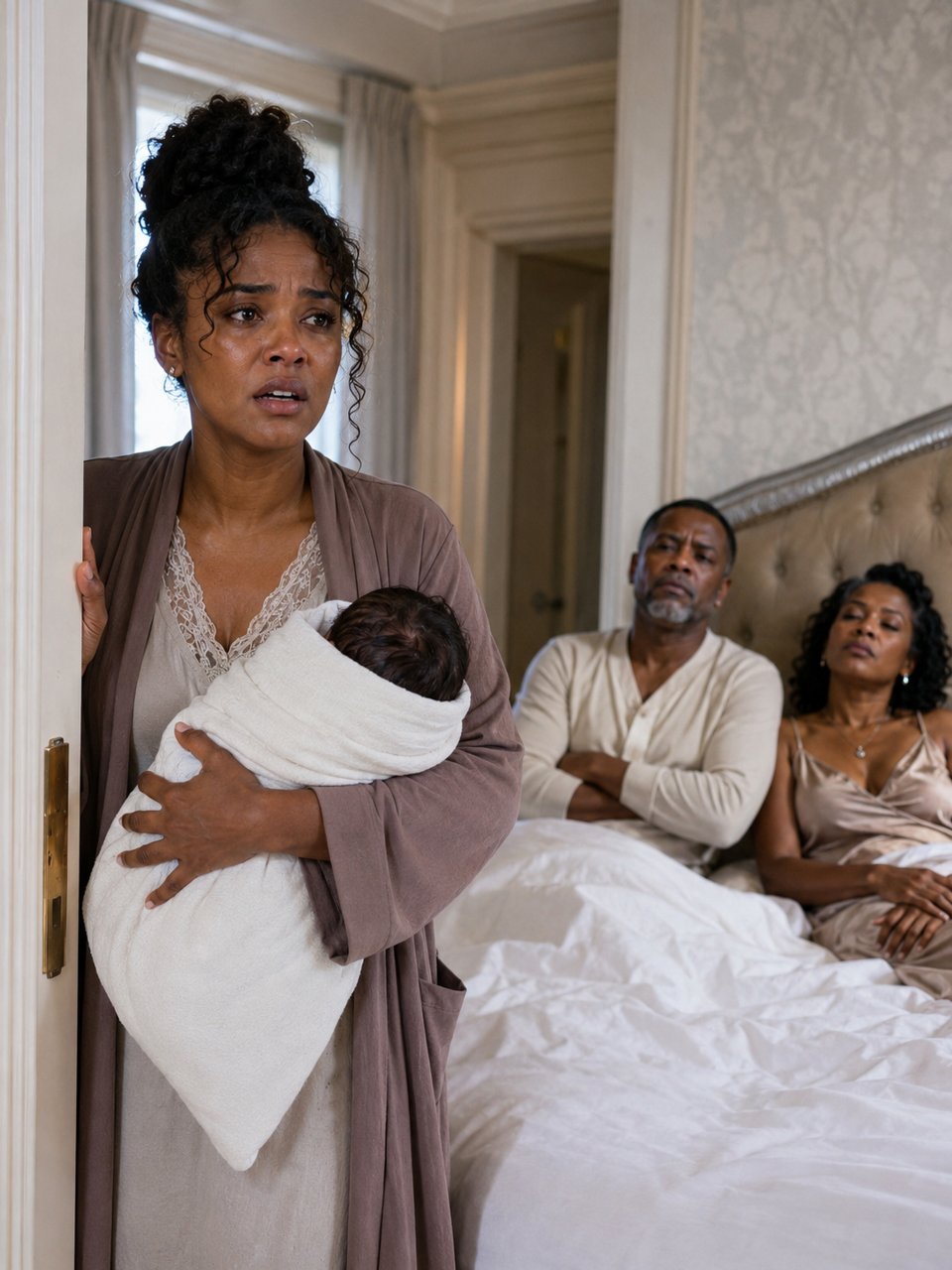 I Returned Home Five Days After Giving Birth, Holding My Newborn Daughter...