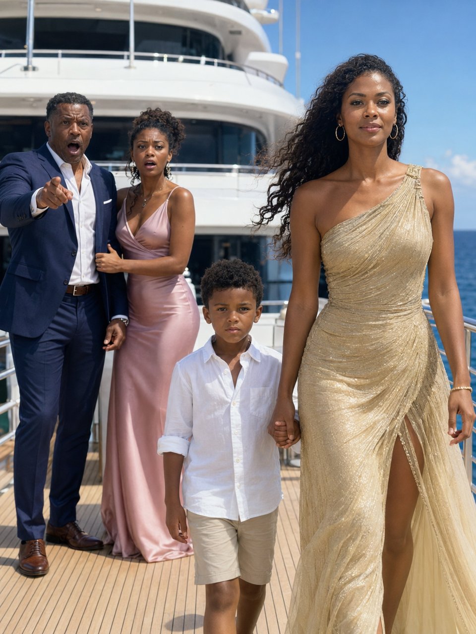 Five years after my husband left me for his assistant, I saw them boarding a luxury yacht together.