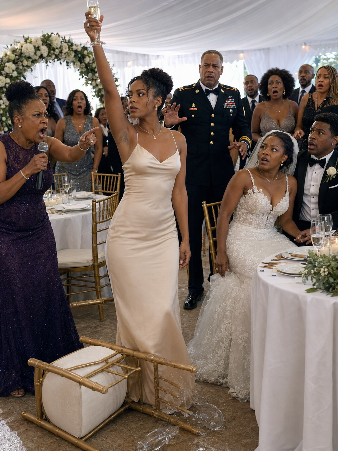 At my sister's wedding, my mother thought it would be hilarious to introduce me to two hundred guests by saying