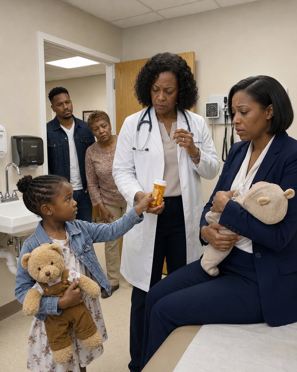 At 104 degrees, my baby was burning up, but the doctor looked at me and said, "New mothers often panic over nothing." My mother-in-law gave that satisfied little smirk, and my husband said, "She's always overly anxious." I said nothing and kept rocking my son.
